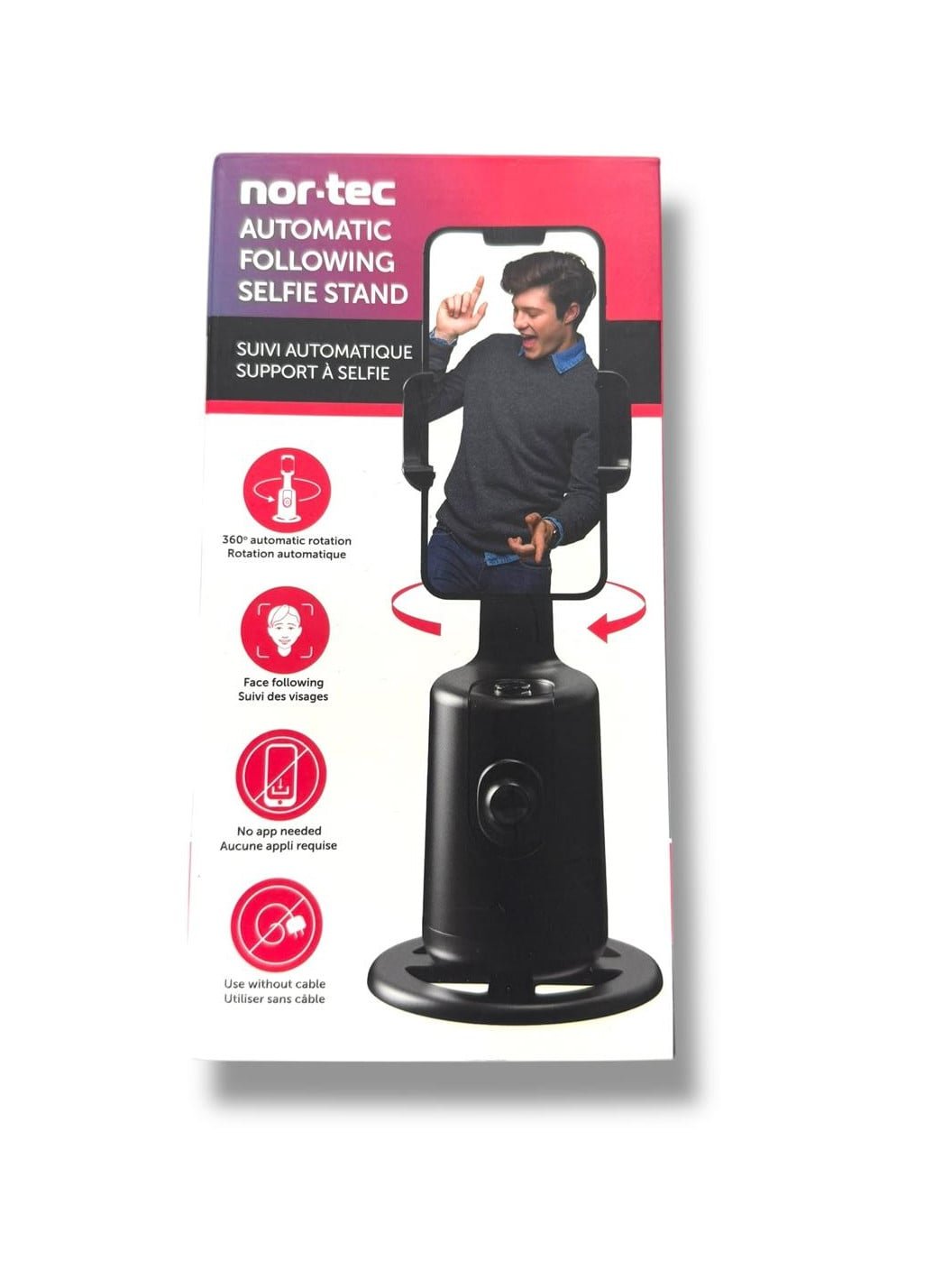 Automatinis telefono laikiklis su sekimu 'AutoTrack 360' - Vaizdas 6