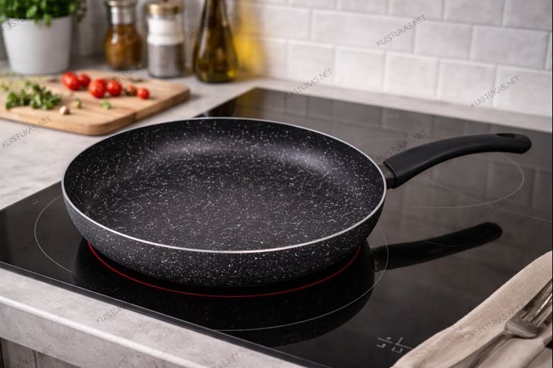 Akmens masės keptuvė 'Granite Stone' - Vaizdas 2