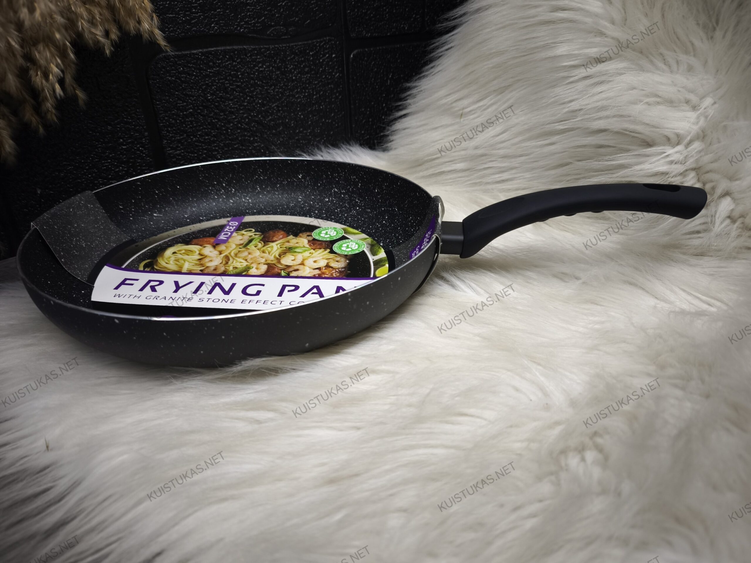 Akmens masės keptuvė 'Granite Stone' - Vaizdas 5