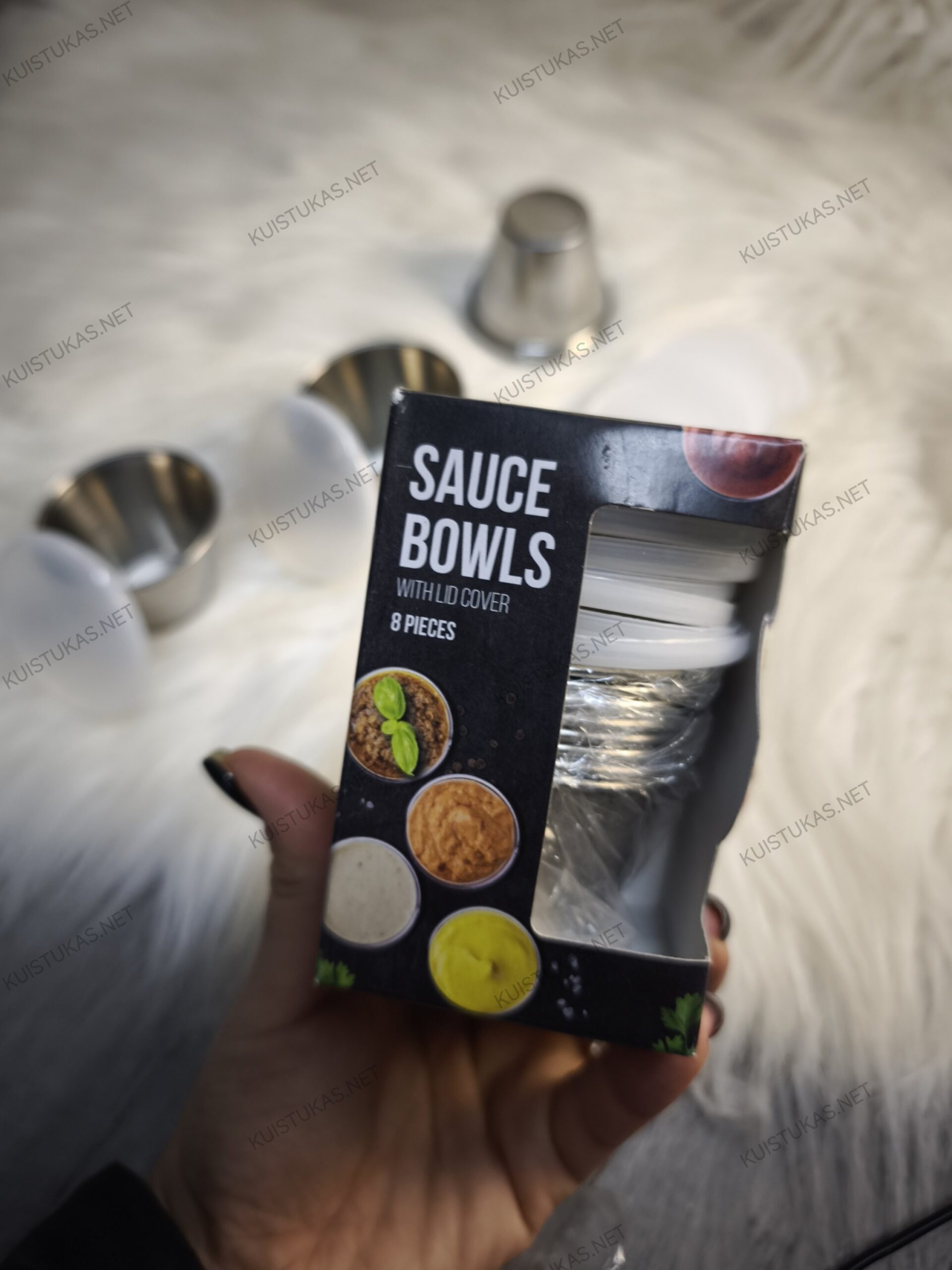 Padažo indeliai su dangteliais - Vaizdas 4