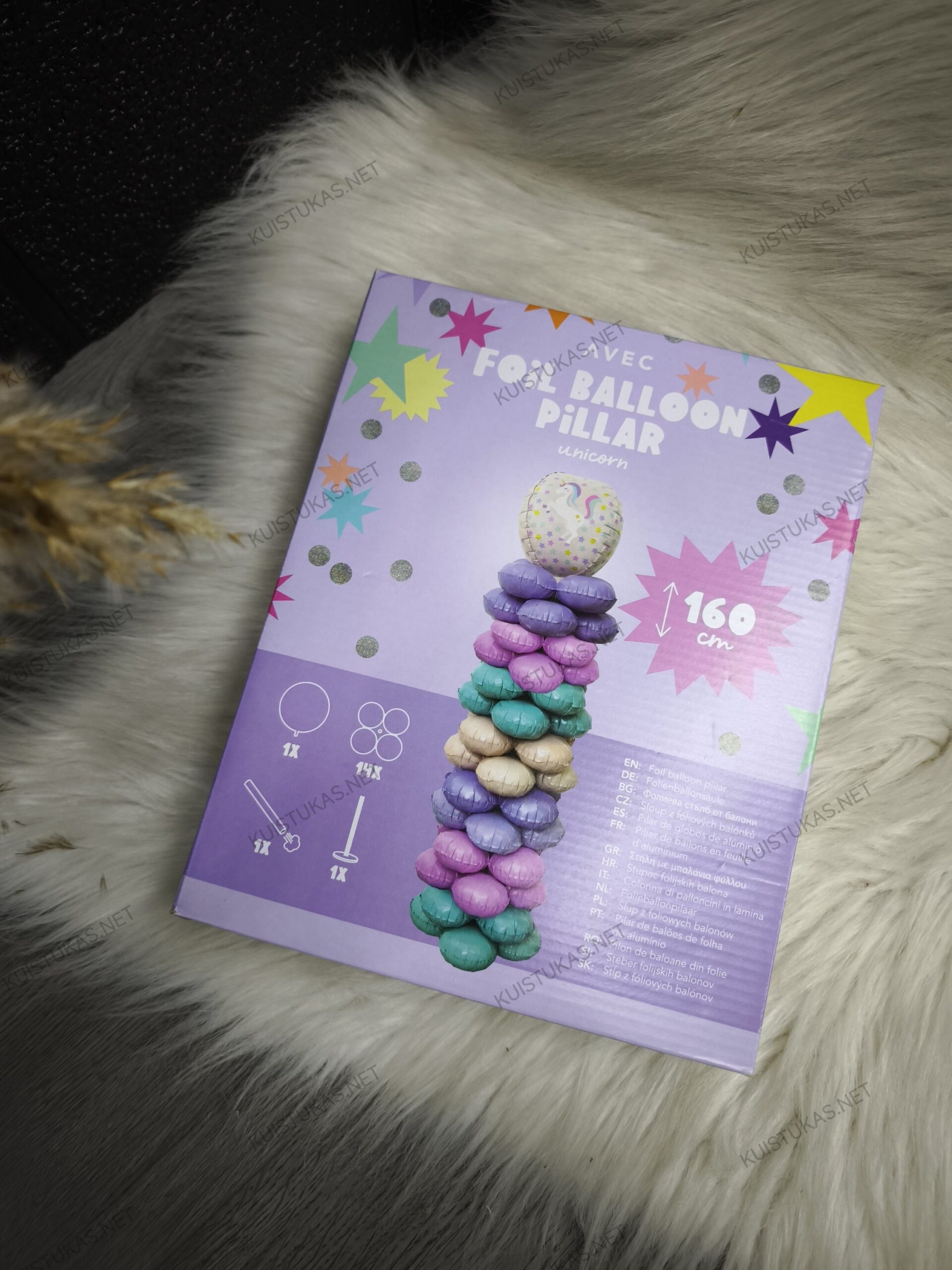 Balionų kolona 'Unicorn' - Vaizdas 3