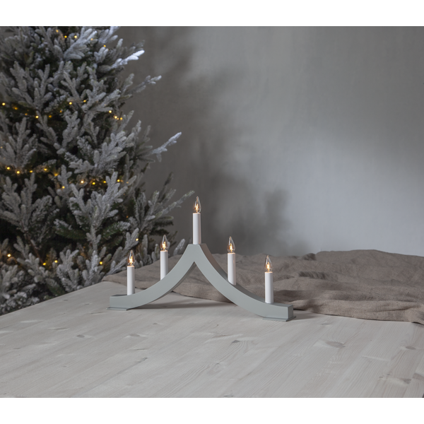 Žvakidė 'Pagod Light Grey' - Vaizdas 3