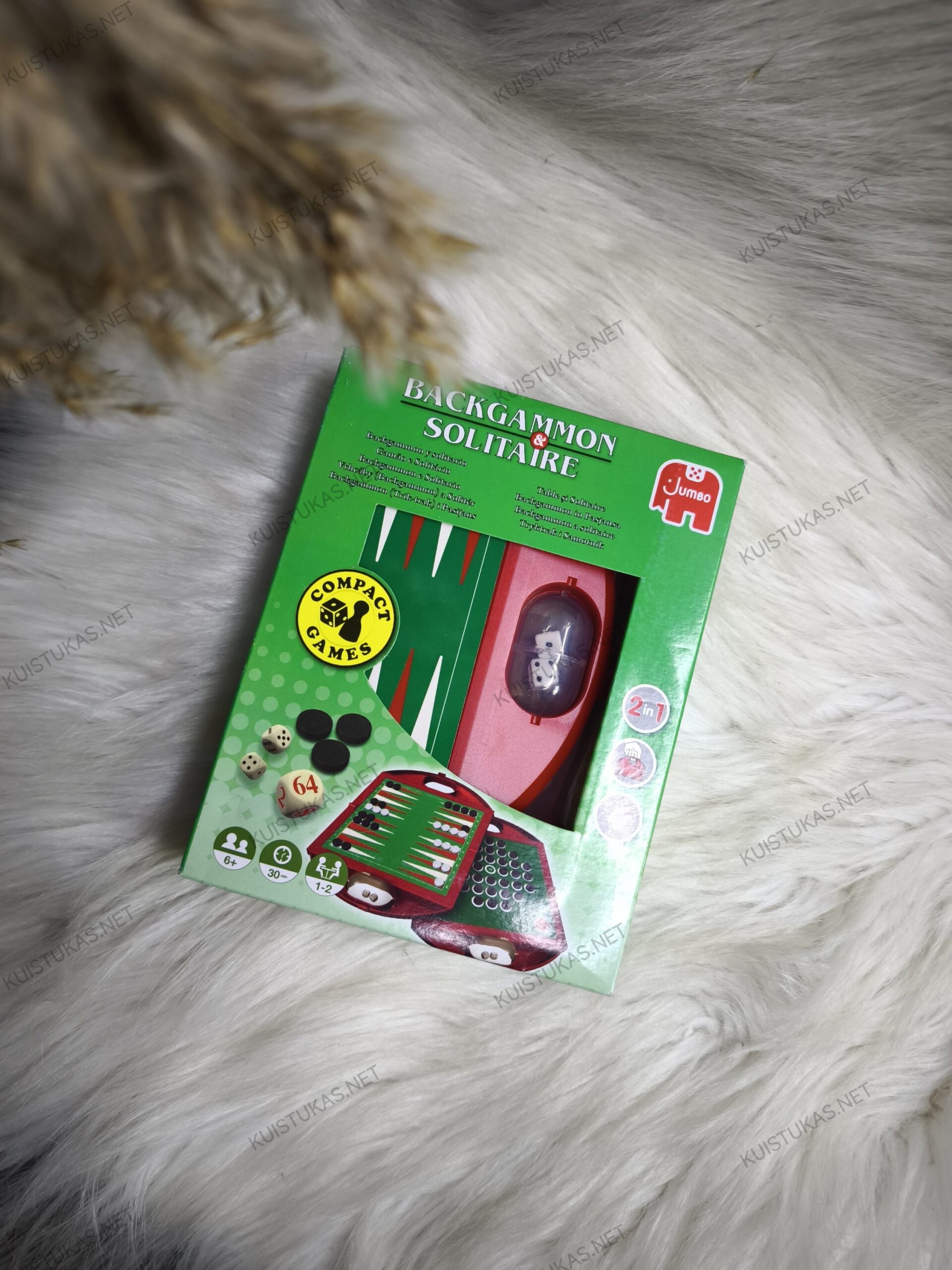 Stalo žaidimas 'Backgammon Solitaire 2in1' - Vaizdas 4