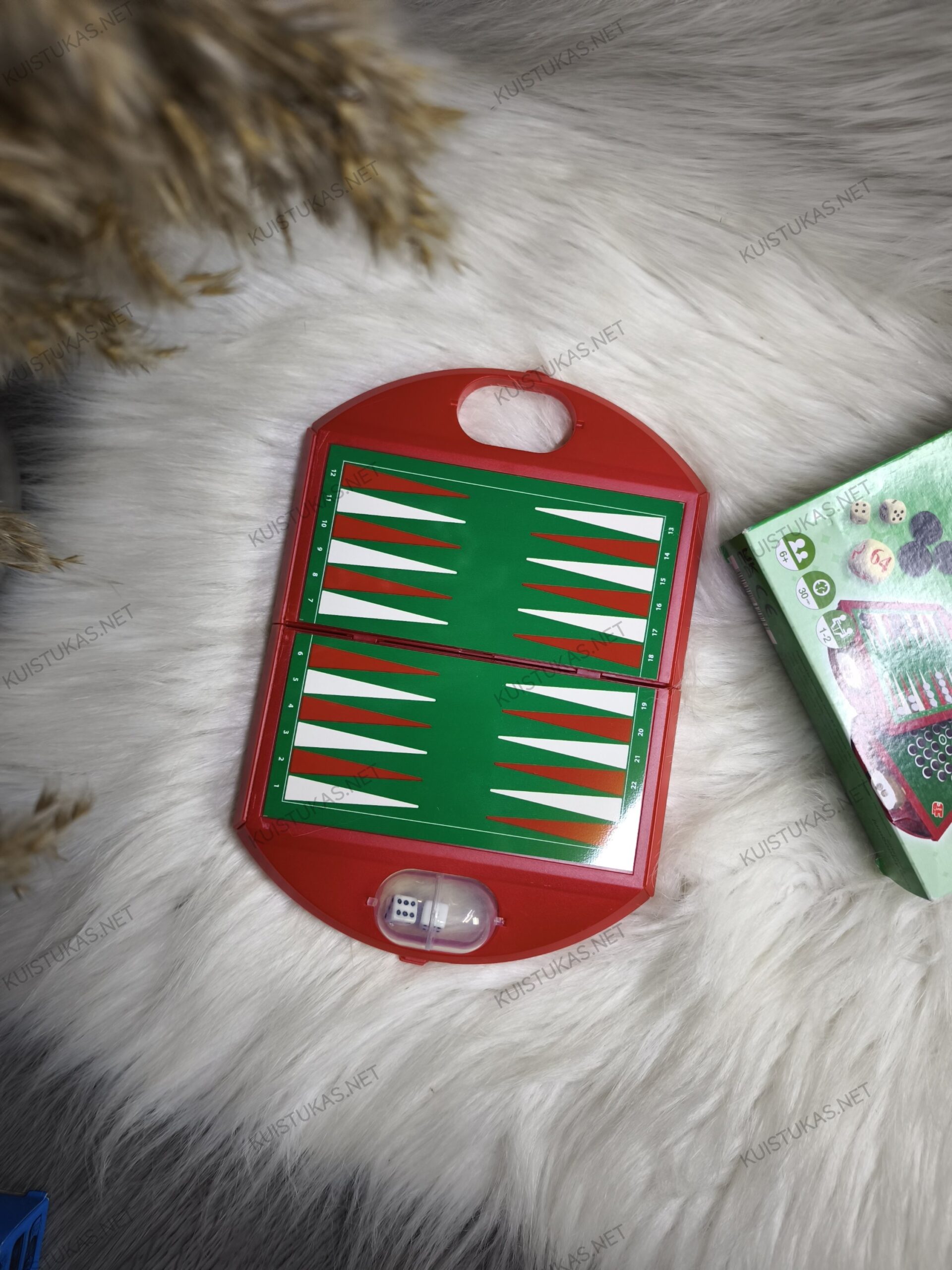 Stalo žaidimas 'Backgammon Solitaire 2in1' - Vaizdas 3