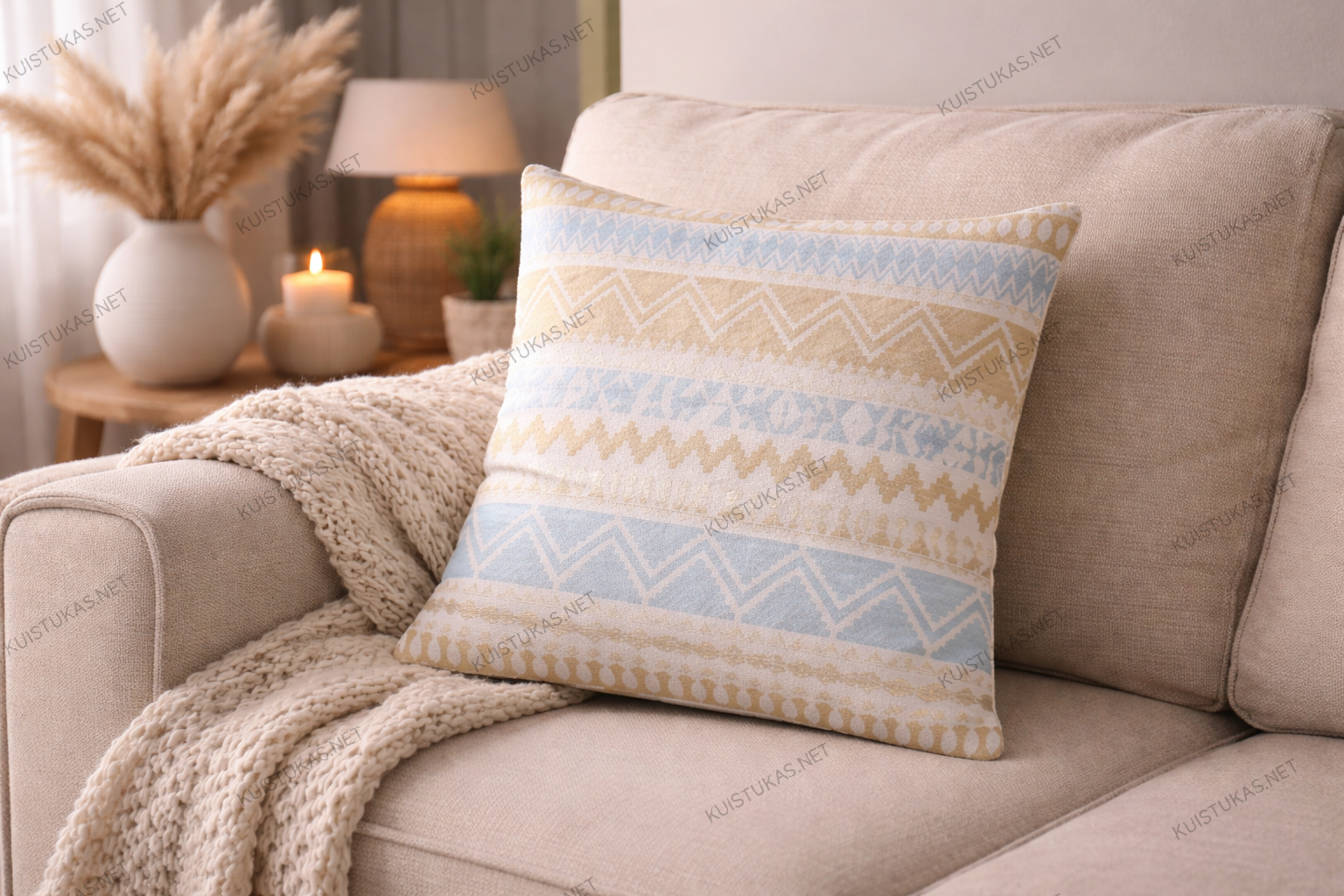 Pagalvės užvalkalas 'Blue Ibiza'