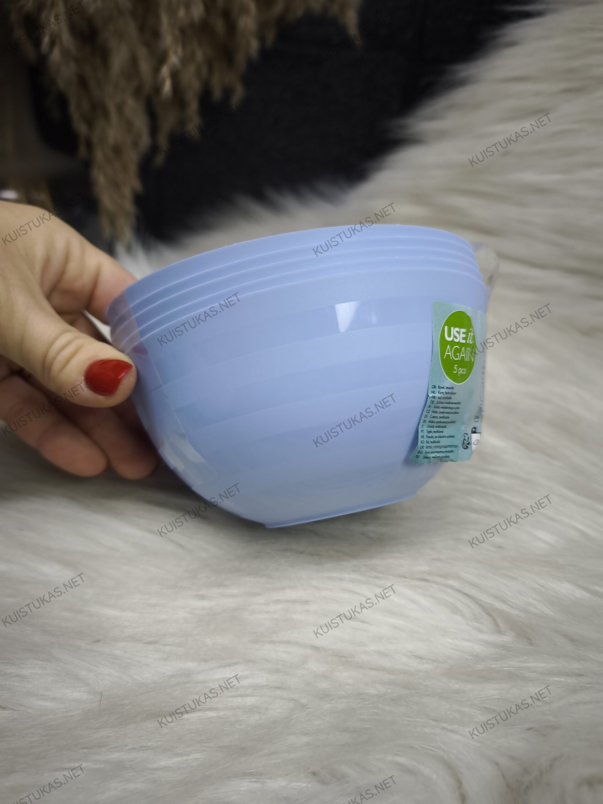 Plastikinių dubenėlių rinkinys 'Daily Bowl' - Vaizdas 5