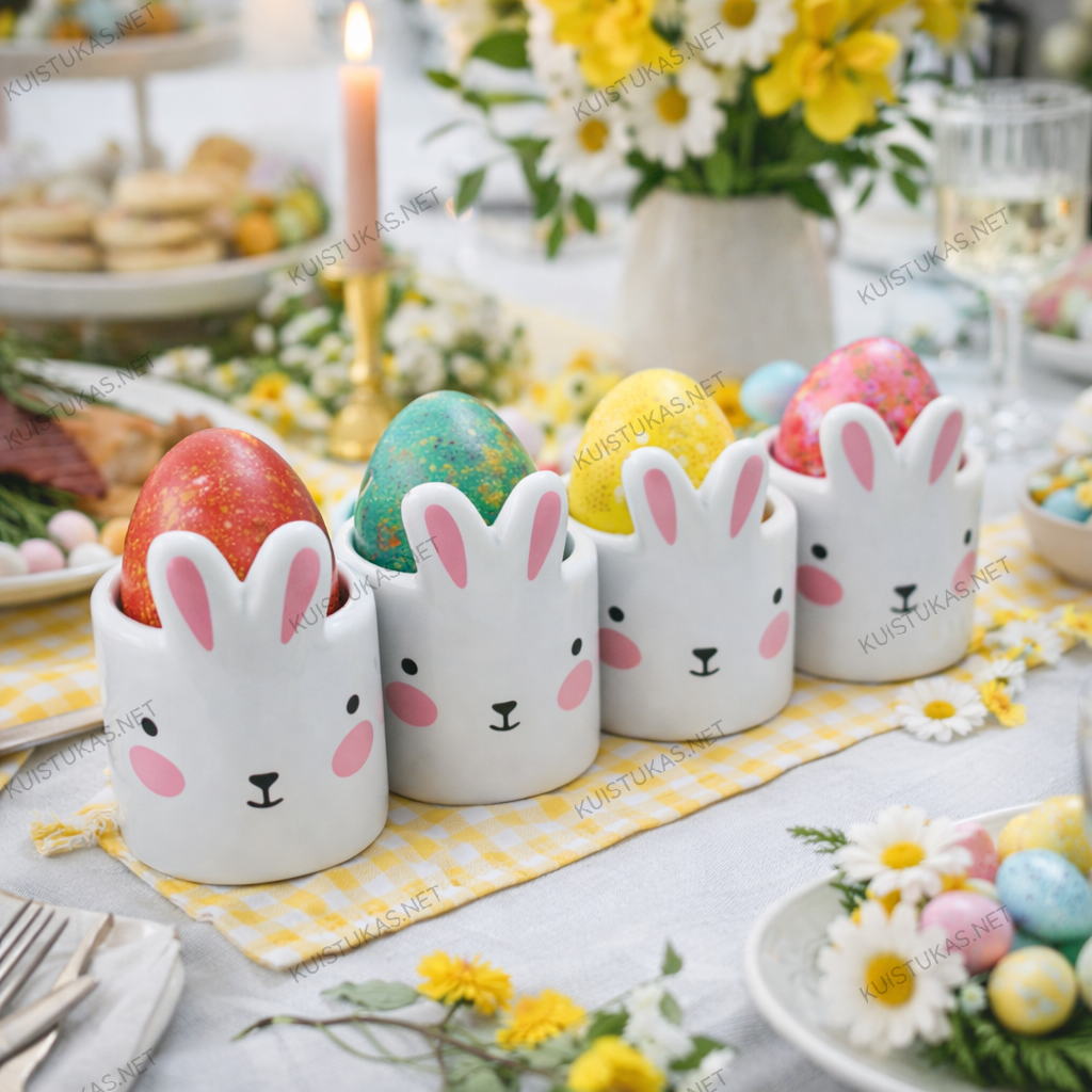 Kiaušinio stovelis 'Bunny Egg' - Vaizdas 3