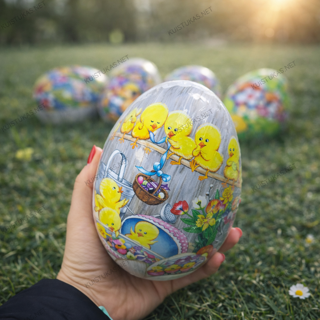 Velykinis imitacinis kiaušinis 'Spring Surprise' - Vaizdas 9