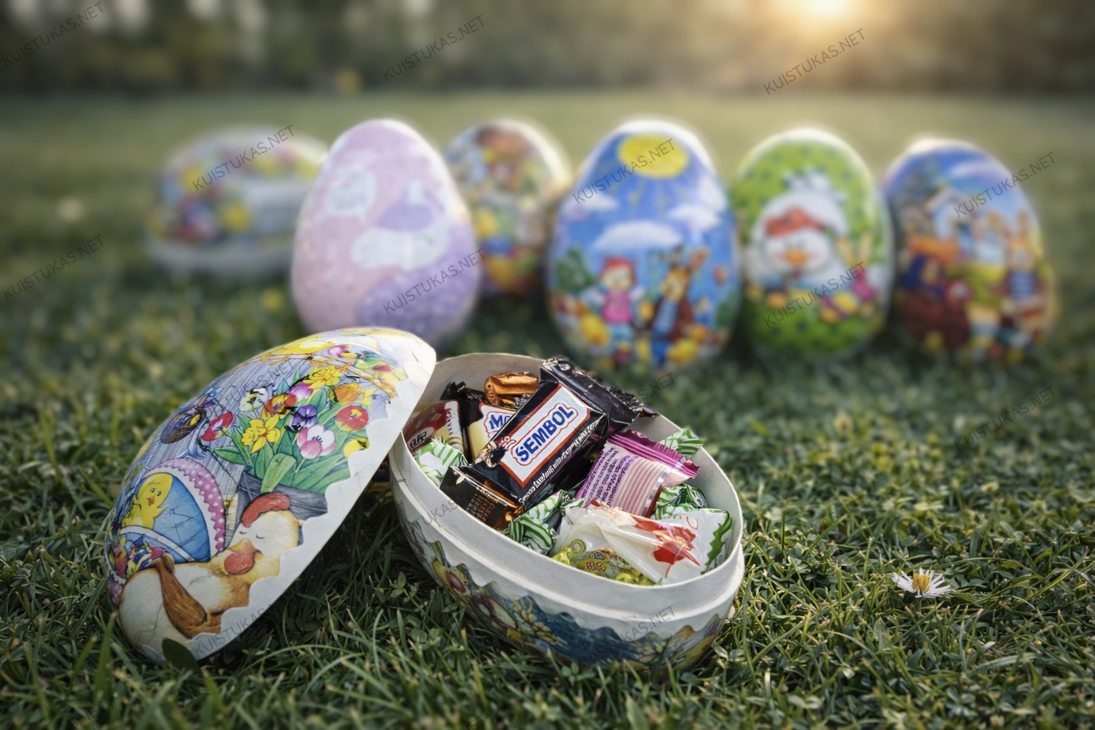 Velykinis imitacinis kiaušinis 'Spring Surprise' - Vaizdas 2