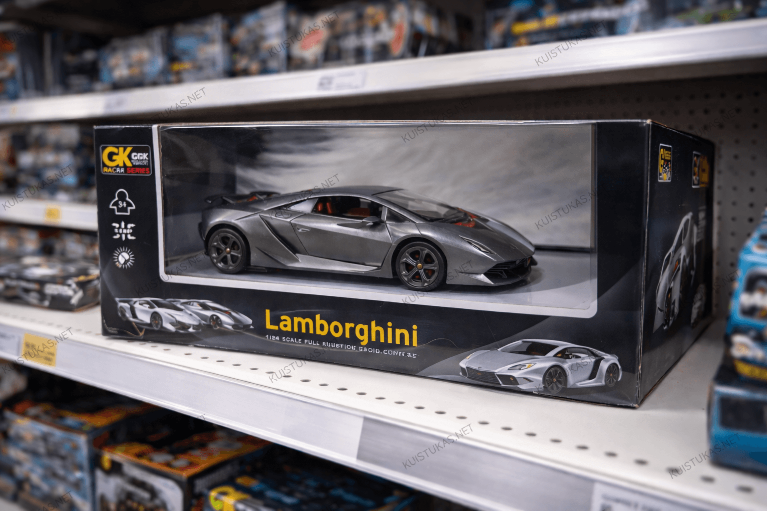Nuotoliniu būdu valdomas automobilis Lamborghini 1:24 (2.4 GHz) - Vaizdas 9