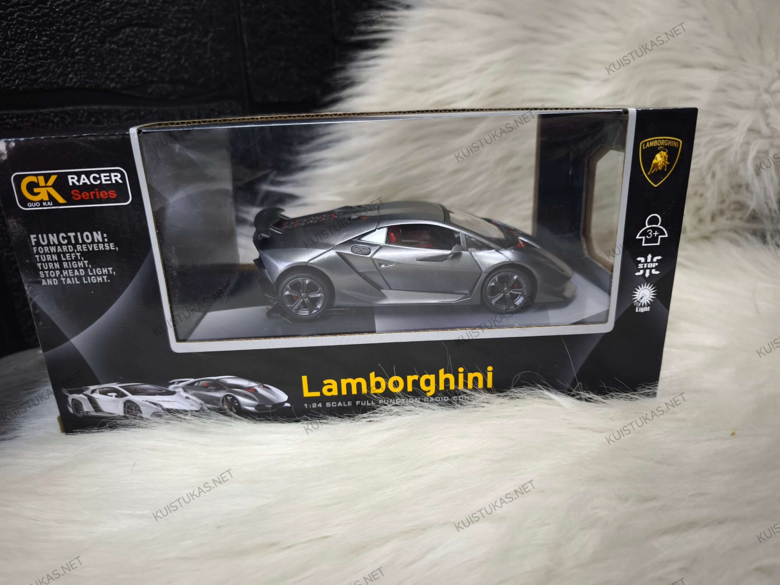 Nuotoliniu būdu valdomas automobilis Lamborghini 1:24 (2.4 GHz) - Vaizdas 11