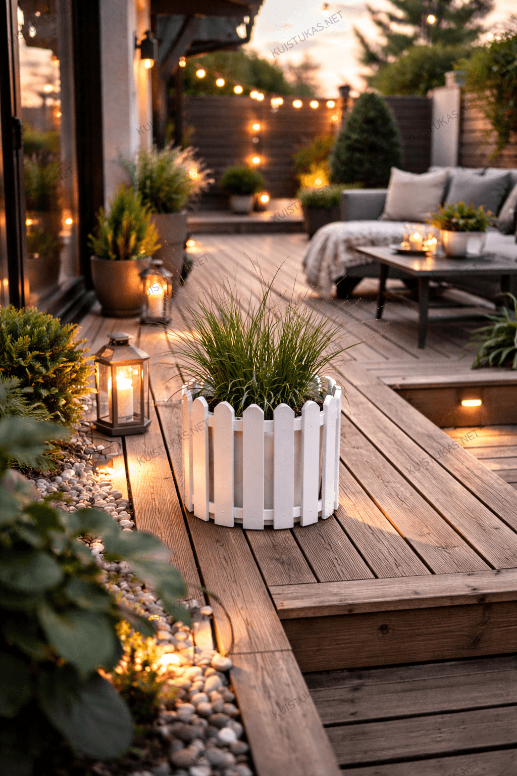 Dekoratyvinis vazonas 'Luna Garden' - Vaizdas 2