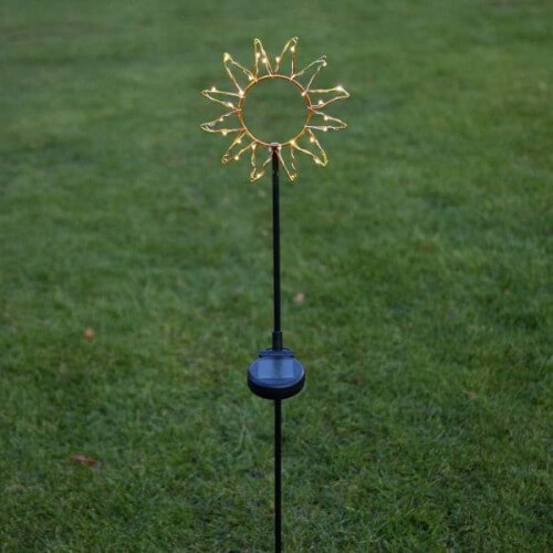 Dekoratyvinė saulės lempa 'Saulės spindulys' - Vaizdas 4