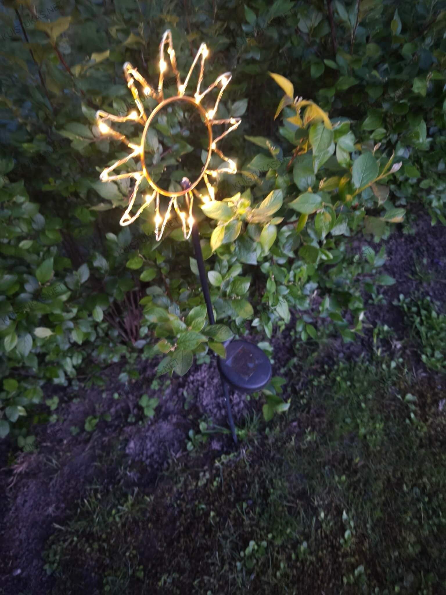 Dekoratyvinė saulės lempa 'Saulės spindulys' - Vaizdas 3