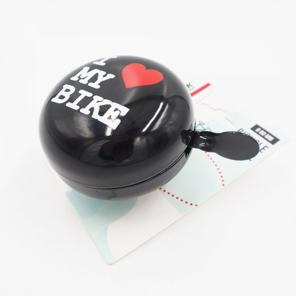 Dviračio skambutis 'I love my bike' - Vaizdas 3