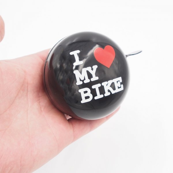 Dviračio skambutis 'I love my bike' - Vaizdas 6