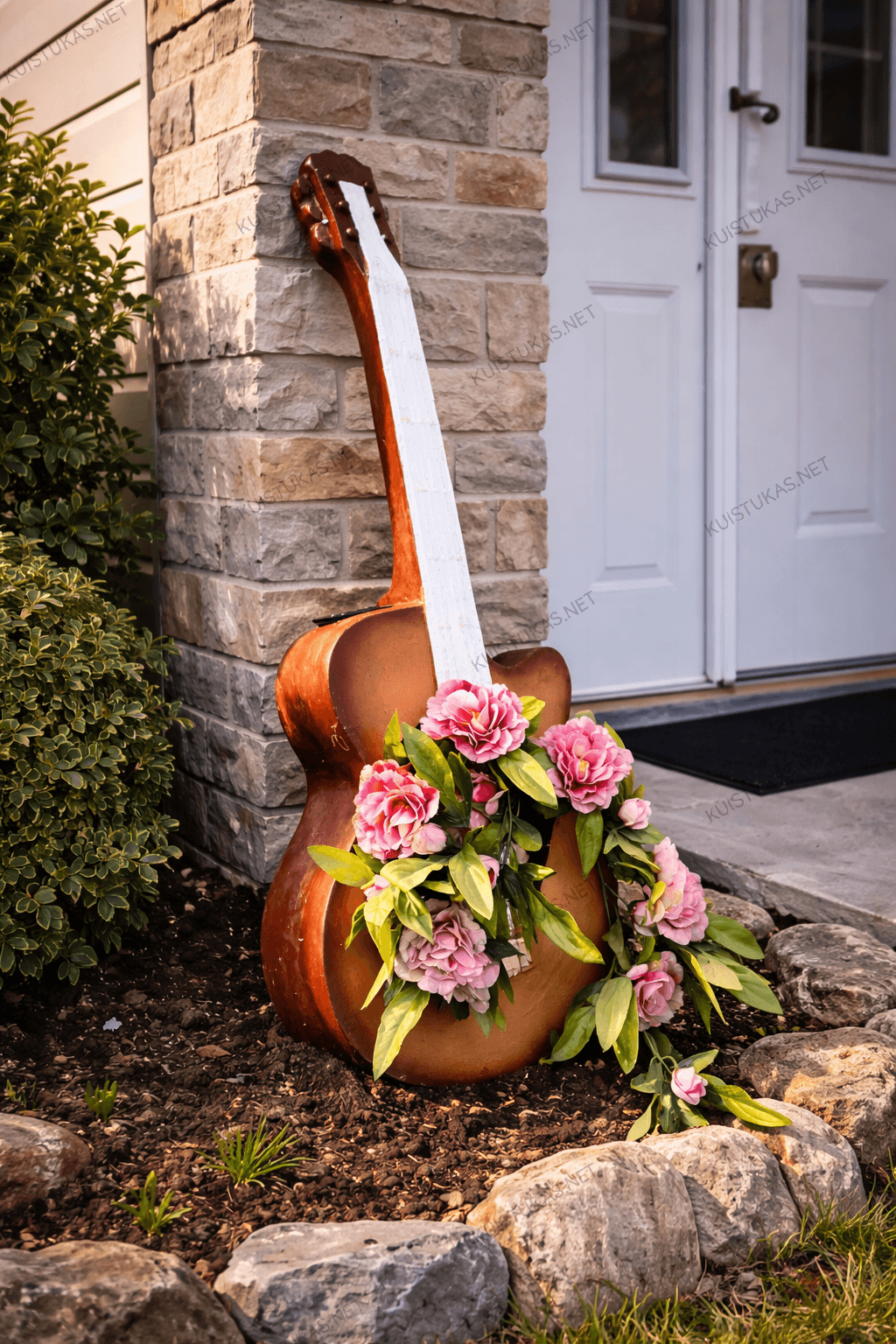 Sodo dekoracija su vazonu 'Rustic Glow'