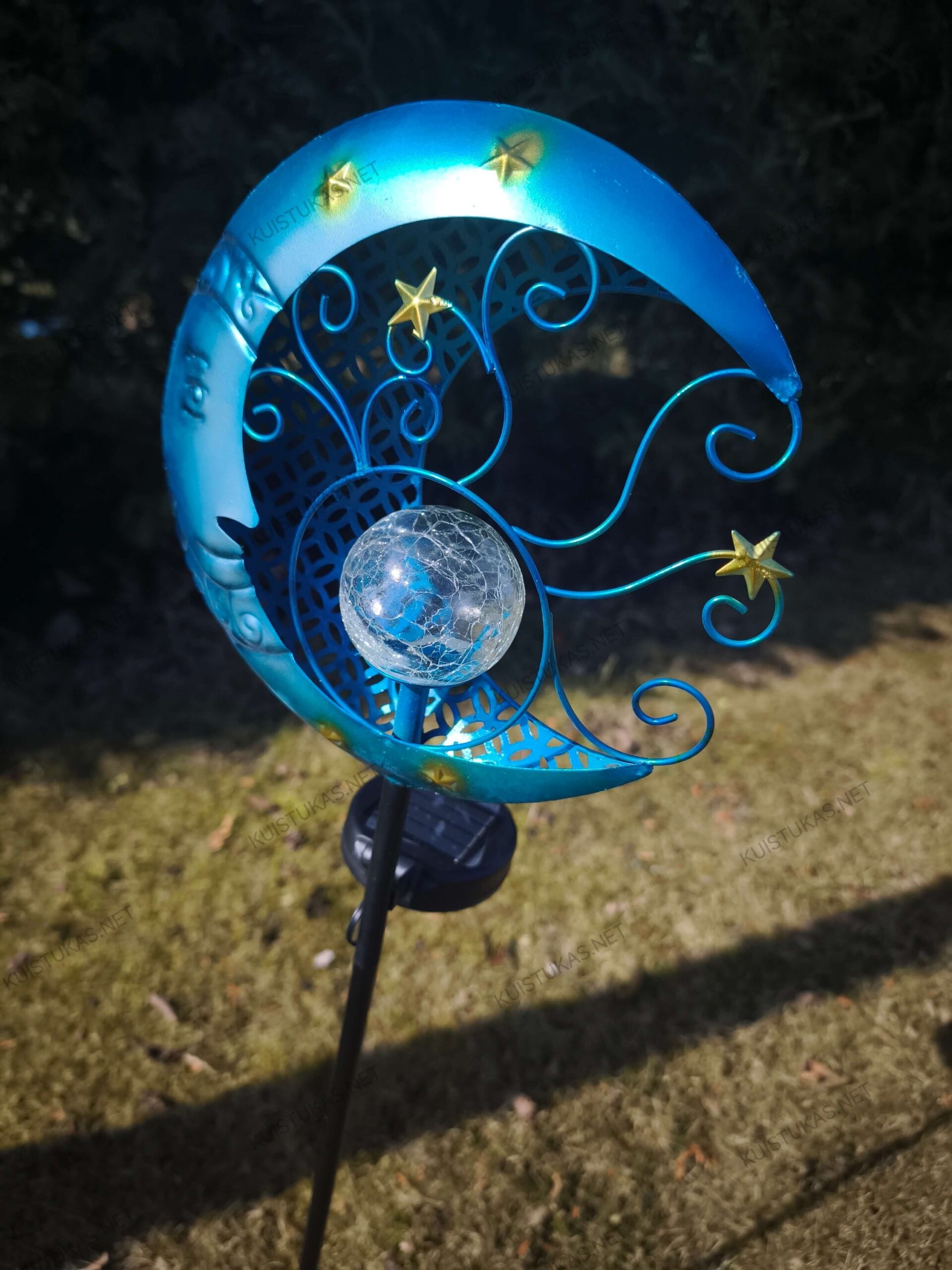 Dekoratyvinis saulės šviestuvas 'Blue Moon Stick' - Vaizdas 4