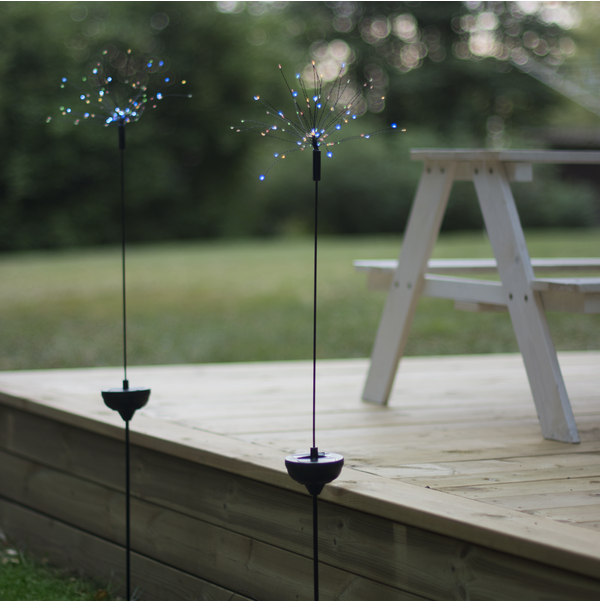 Dekoratyvinis saulės šviestuvas 'Fireworks colours' - Vaizdas 2