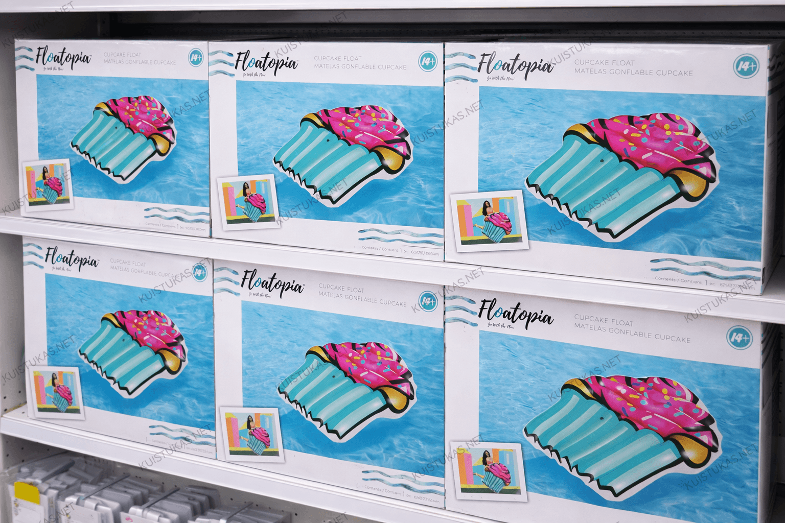 Pripučiamas plaustas 'Cupcake' - Vaizdas 3