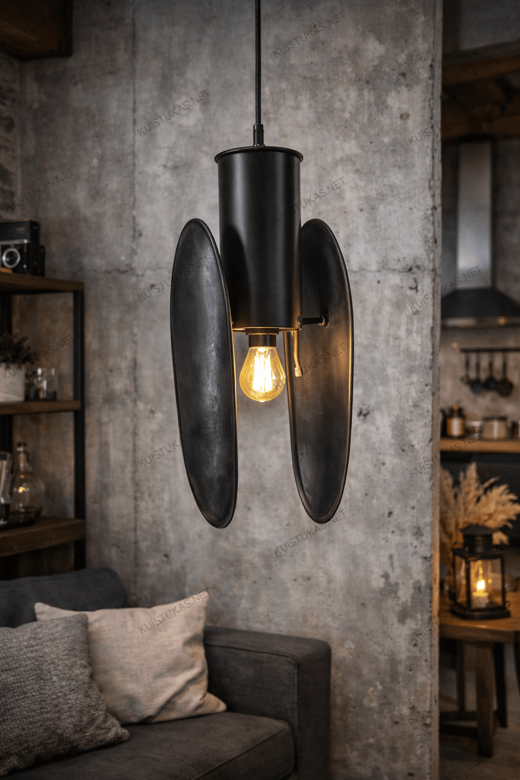 Pakabinamas šviestuvas 'Vintage Glow' - Vaizdas 6