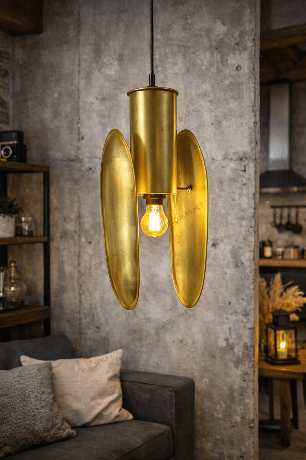 Pakabinamas šviestuvas 'Vintage Glow' - Vaizdas 5