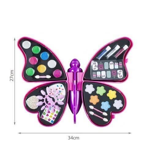 Didelis manikiūro ir makiažo rinkinys 'Butterfly' - Vaizdas 5