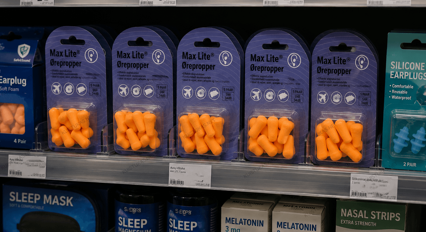 Ausų kištukai 'Max-Lite' - Vaizdas 3