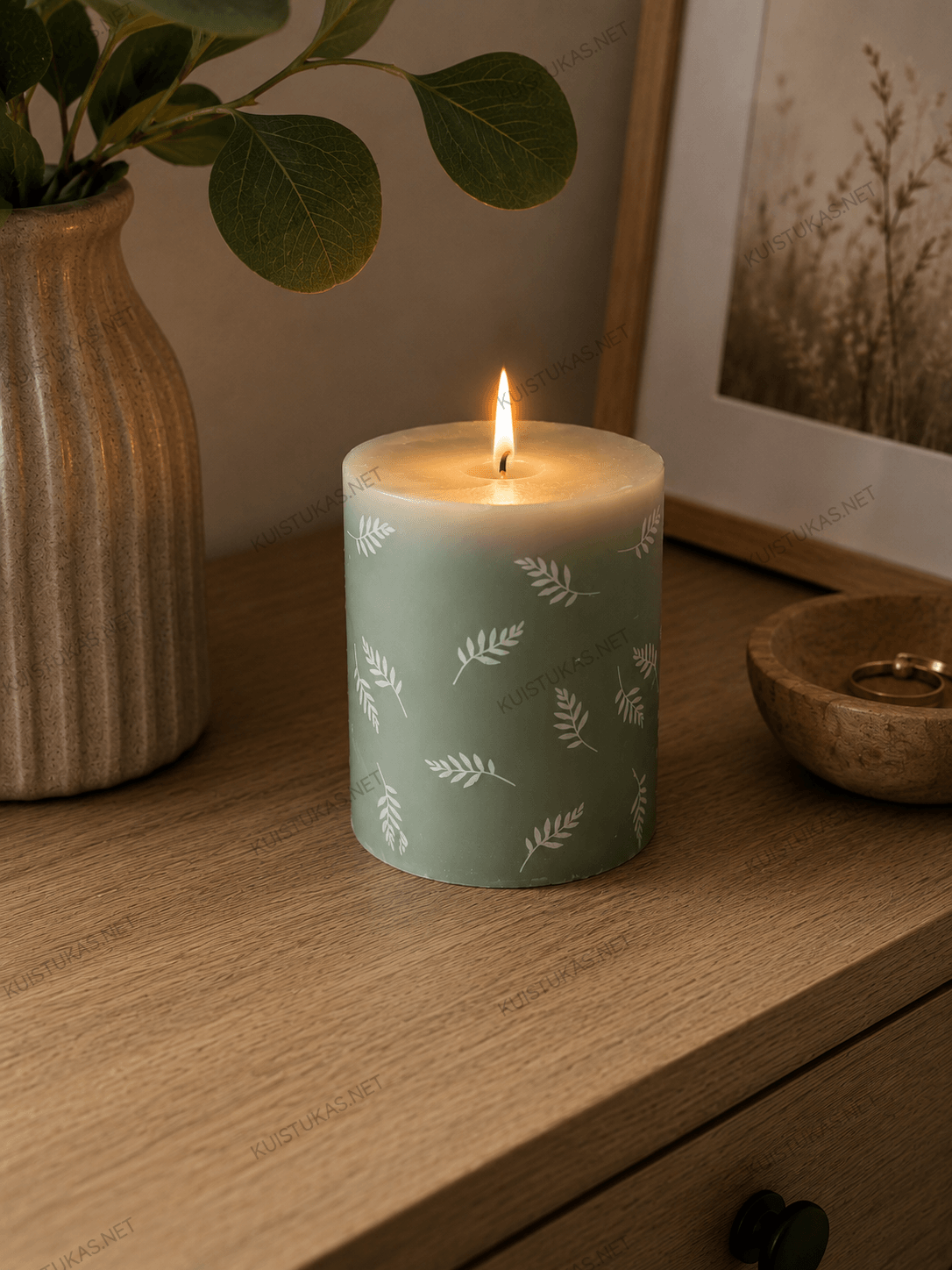 Dekoratyvinė žvakė 'Avec Green' - Vaizdas 2