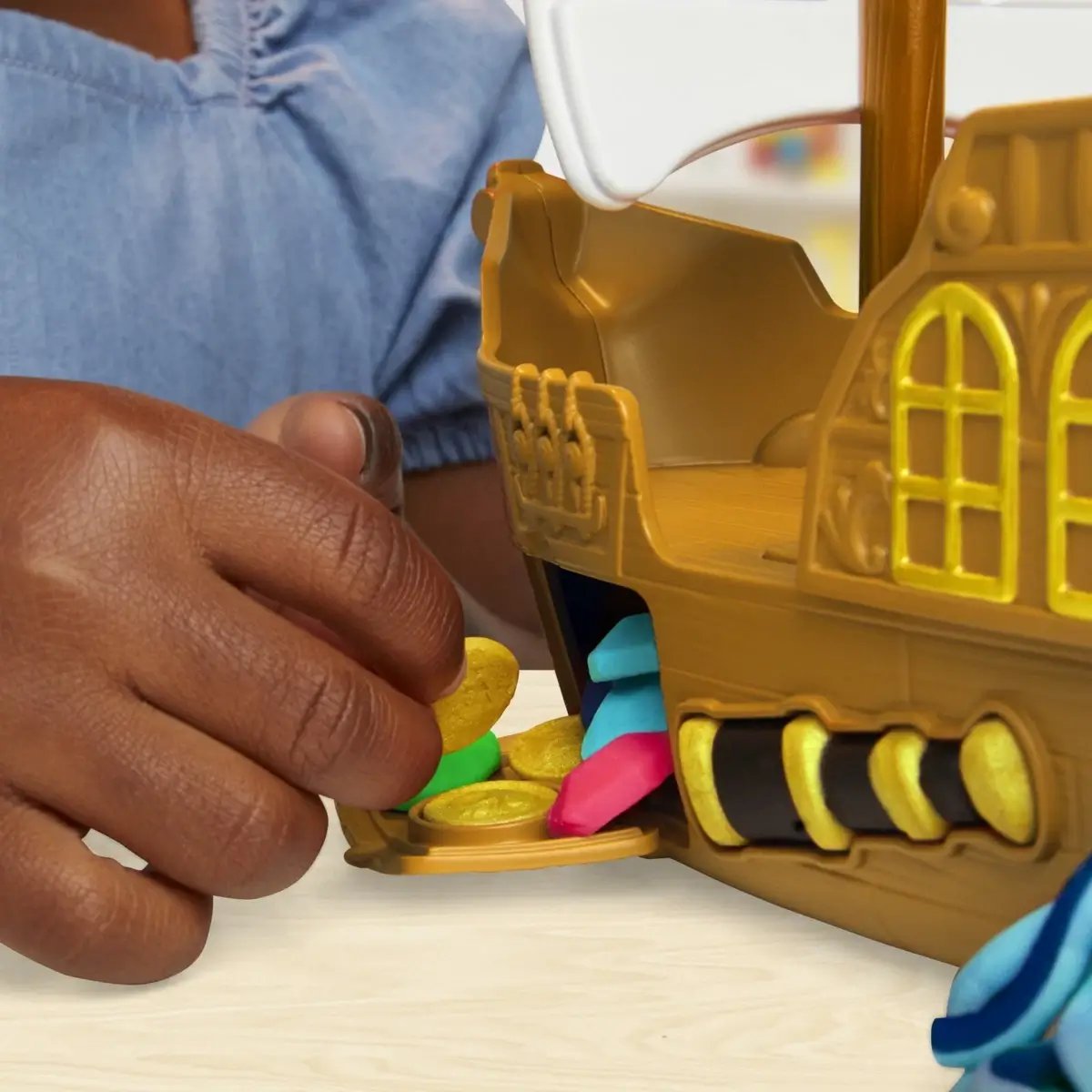 Play-Doh modelino rinkinys 'Piratų laivas' - Vaizdas 3