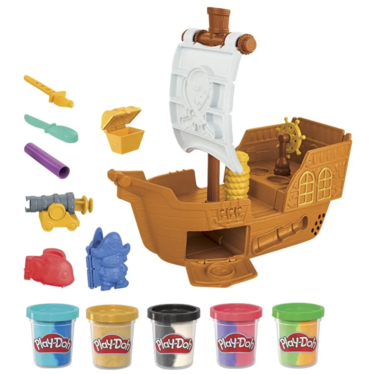 Play-Doh modelino rinkinys 'Piratų laivas' - Vaizdas 2