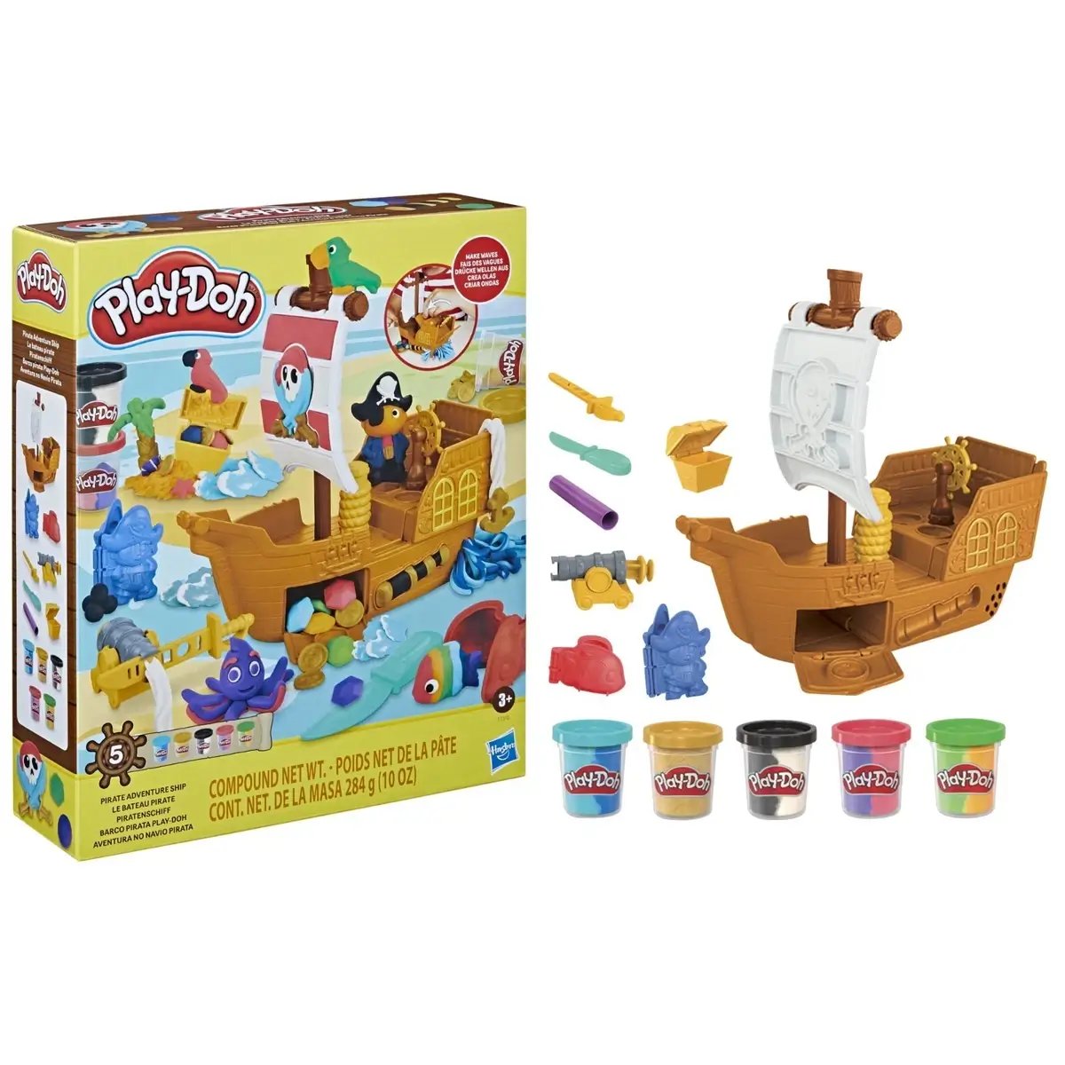 Play-Doh modelino rinkinys 'Piratų laivas'