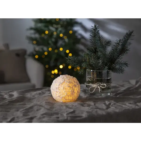 LED žvakė 'Snowball' - Vaizdas 3