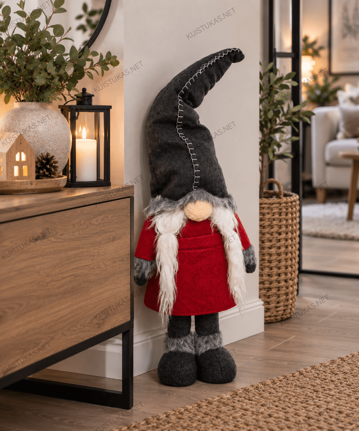 Kalėdinė dekoracija – nykštukas 'Noel' - Vaizdas 2