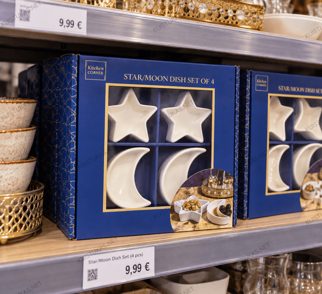 Keraminių serviravimo indelių rinkinys „Star & Moon“