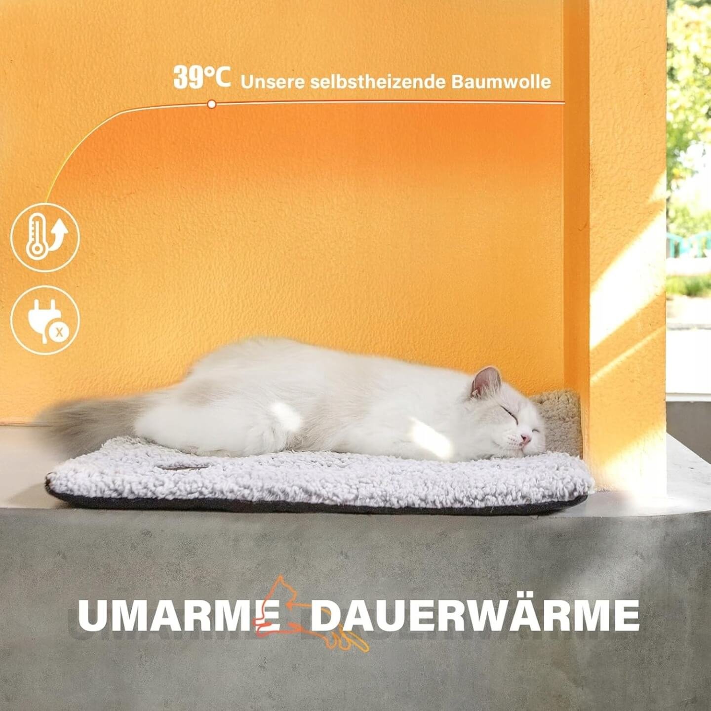 Savaime šildantis terminis kilimėlis augintiniams 'Olimi' - Vaizdas 2