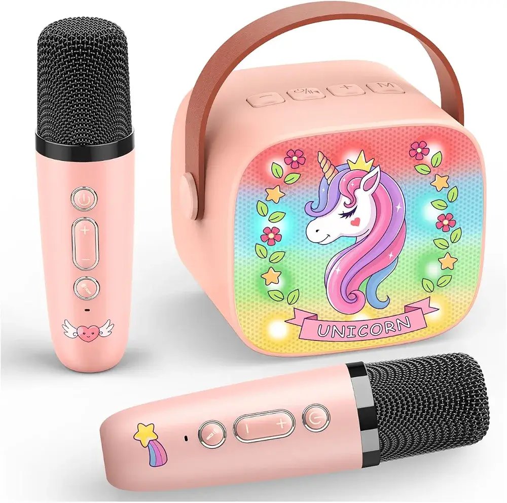 Vaikiškas karaoke rinkinys 'Unicorn' - Vaizdas 5